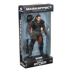 Figura Coleccionable McFarlane Toys de Scott Ryder de Mass Effect Andromeda: 7 Pulgadas, Diseño Detallado, Articulación Premium, Ideal para Fans y Col