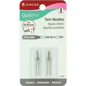 Agujas de Quilting Individuales SINGER para Máquinas de Coser: Precisión y Calidad Superior para Proyectos de Patchwork y Acolchado | Punta Redonda, D
