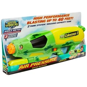 ¡Desata la diversión acuática! Lanzador de Agua Buzz Bee Toys Water Warriors Colossus 2: Máxima capacidad, largo alcance y recarga rápida para batalla