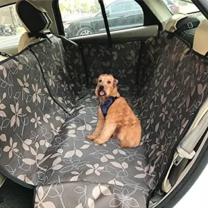 Protector de Asiento para Mascotas Estilo Hamaca ARX: Impermeable, Resistente y Fácil de Instalar para Viajes Seguros y Confortables en tu Automóvil