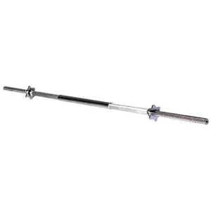 Barra de Peso Recta para Gimnasio en Casa Body Fit: 5 Pulgadas de Agarre, Soporta hasta 75kg, Entrenamiento de Fuerza Profesional, Acero de Alta Resis