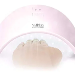 Lámpara de Uñas LED ArX: Secado Rápido para Gel Semipermanente, 24W, Diseño Ergonómico, Modo Automático y Temporizador Ajustable. Ideal para Manicura