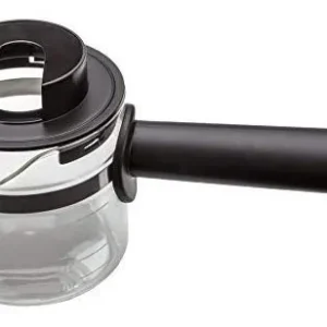 Jarra de Repuesto para Cafetera Expreso Mr. Coffee DECM8-NP | 4 Tazas | Vidrio Resistente | Tapa Incluida | Negro | Fácil Reemplazo | Compatible con E