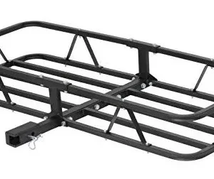 Canastilla Portaequipaje Trasero para Auto y Camioneta CURT: Modelo Universal, Acero Resistente, Fácil Instalación, Aumenta Espacio de Carga, Ideal pa