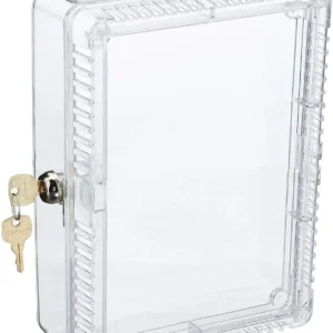 Honeywell Protector de Termostato Transparente para Hogar y Oficina - 17 Piezas Grandes - Diseño Seguro y Duradero - Protección contra Manipulación y