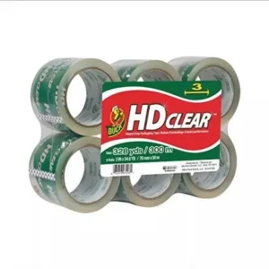 ¡Asegura tus proyectos con la Cinta Adhesiva Multiusos Duck 307352! 20 paquetes resistentes al agua, ideal para reparaciones, sellado y fijación. La c