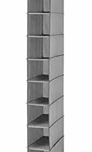 Organizador de Calzado Apilable Whitmor para 12 Pares, Set de 2 Zapateras Metálicas Resistentes con Diseño Abierto, Fácil Acceso y Ahorro de Espacio