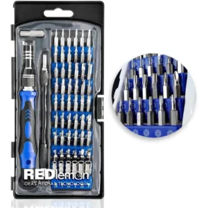 Kit de Desarmadores de Precisión ArX 51 en 1: Herramienta Profesional para Electrónica, Celulares y Reparaciones en el Hogar - Incluye Puntas Especial