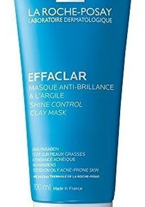 Mascarilla Sebo-Reguladora La Roche-Posay Effaclar: 100 ml para Pieles Grasas y con Imperfecciones - Reduce Brillo, Poros y Brotes