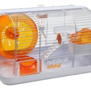 Habitrail Cristal: Hábitat para Hámster Transparente y Expandible | Diseño Moderno y Seguro | Accesorios Incluidos | Fácil Limpieza y Mantenimiento