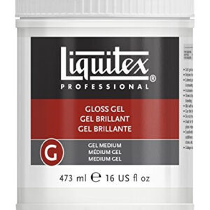 Reeves Liquitex Gel Medio Brillante de 16oz: Potencia Tus Proyectos Artísticos con Acabado Profesional y Durabilidad Superior - Ideal para Técnicas Mi