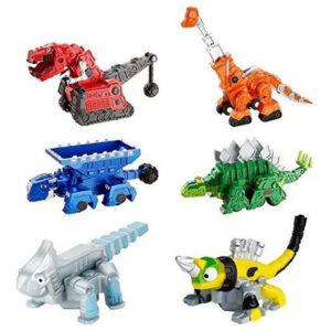 ¡Construye y Juega! Set Completo Dinotrux: Ty Rux, Garby, Ton-ton, Skya, Revvit y Aceesorios - Originales - Diversión Garantizada - Envío Rápido
