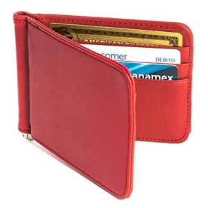 Billetera de Piel Lisa para Hombre con Money Clip - ArX: Elegancia Compacta y Funcional, Diseño Minimalista, Piel Genuina, Ideal para Regalo, Envío Rá