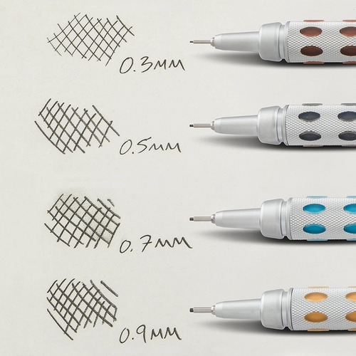 Lápiz Portaminas Pentel GraphGear 1000 - 0.5 mm - Precisión Profesional para Dibujo Técnico y Escritura Detallada - Envío Rápido y Seguro