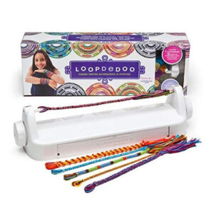 ¡Crea Pulseras de la Amistad Únicas! Kit Loopdedoo Spinning Loom - Manualidades Creativas para Niños y Adultos | Crea Diseños Personalizados con Hilos