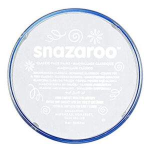 Pintura Facial Snazaroo Blanca 18ml: Hipoalergénica, Fácil de Lavar, Ideal para Piel Sensible | Pintura para Rostro Infantil Segura y de Calidad Britá