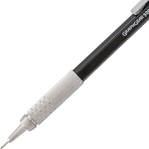 Portaminas Profesional Pentel Graphgear 500: Precisión Japonesa para Dibujo Técnico y Escritura Detallada, Incluye Goma de Borrar y Mina, Disponible e