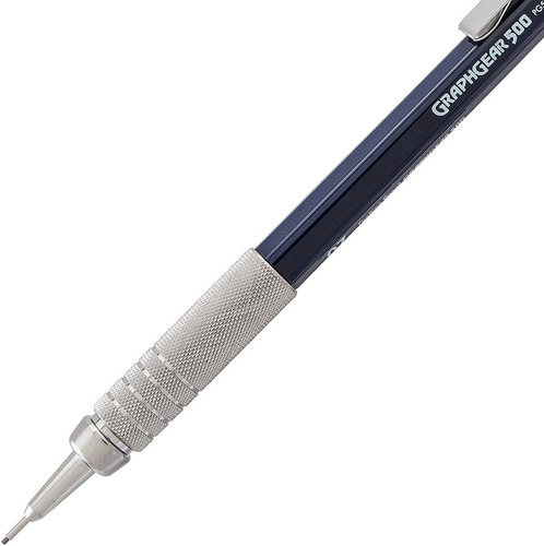 Portaminas Profesional Pentel Graphgear 500: Precisión Japonesa para Dibujo Técnico y Escritura Detallada, Incluye Goma de Borrar y Mina, Disponible e