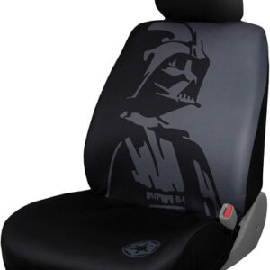 Funda Cubreasiento Universal Darth Vader Star Wars para Coche - Protección y Estilo Épico con ArX: Diseño Negro Premium, Fácil Instalación y Envío Ráp