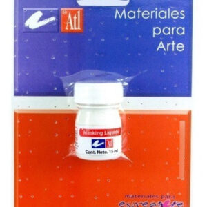 Enmascarador Líquido Rodin para Acuarela y Pintura: 20ml, Protección Precisa y Fácil Remoción, Ideal para Proyectos de Arte y Maquetas