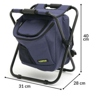 Hielera 3 en 1 Congo: Mochila, Silla y Nevera Portátil Azul – 80 kg de Capacidad – Perfecta para Camping, Playa y Eventos al Aire Libre