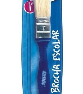 Brocha Plástica 1 Pulgada para Pintura Artística - [Marca Genérica] - Ideal para Acuarelas, Temperas y Manualidades Escolares - Duradera y Fácil de Li