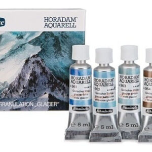 Pintura Acuarela HORADAM® Granulating 5ml Mar Profundo - Paquete de 5: Efecto Supergranulación, Colores Profundos y Textura Única para Artistas Exigen