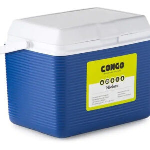 Hielera Portátil Congo 1000227: 22.7 Litros Azul - Conserva Frescura, Ideal para Viajes, Picnic y Eventos al Aire Libre - Diseño Resistente y Duradero