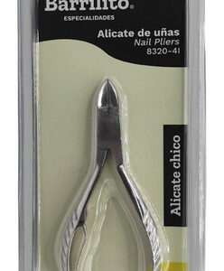 Alicate para Uñas Barrilito 8320-4i Mediano: Corte Preciso y Duradero, Acero de Alta Calidad, Mango Ergonómico para Mayor Control y Confort. Ideal par