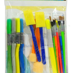 Kit de Pinceles Barrilito 1169KPM: Mix de Técnicas para Artistas - 25 Piezas - Cerdas Mixtas, Mangos Ergonómicos - Acrílico, Acuarela, Óleo