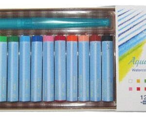 Crayones Acuarelables Pentel Arts: Set 12 Colores Pastel de Aceite para Artistas - Pigmentos Vibrantes, Textura Cremosa, Ideal para Papel y Técnicas M