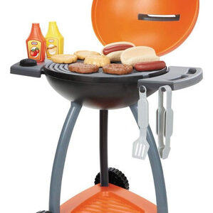 ¡A cocinar! Parrilla Interactiva Sizzle N Serve 637735M para Niños: 12 Accesorios, Ruedas, Diseño Divertido y Horas de Juego Creativo - Ideal para Peq