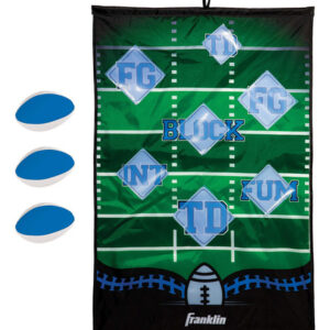 ¡Anota la Victoria! Juego de Lanzamiento Deportivo Sobre la Puerta de Franklin Sports - Modelo Target Toss. Diversión Indoor para Niños: Fútbol Americ