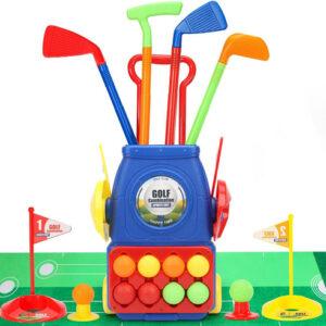 ¡Inicia la diversión! BEAUTY CHOICE Set de Golf Infantil Completo: 4 Palos, 8 Pelotas, 2 Hoyos y Alfombrilla. Ideal para niños de 3 a 6 años. Fomenta