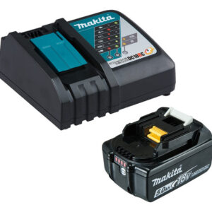 Potencia Inigualable para Tus Proyectos: Kit Makita DC18RC con Batería BL1850B de 5.0Ah - Rendimiento Superior, Carga Rápida y Durabilidad Profesional