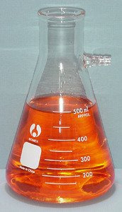 Frasco Filtrante de Vidrio Borosilicato 500ml con Cuello de Perno - FG5340-500 | MEGACENTRAL MÉXICO | Resistencia Térmica y Precisión en Laboratorio |