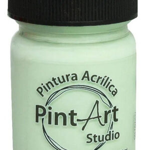 Pintura Acrílica Pint Art Studio Verde Pastel 30ml: Ideal para Manualidades, Modelismo y Decoración. Acabado Mate Suave, Alta Cobertura y Secado Rápid