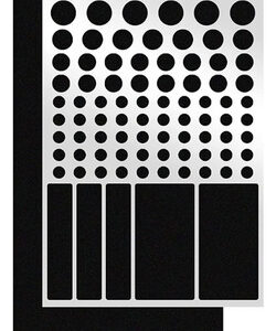 Calcomanías Atenuadoras de Luz LED Blackout™ BLKLD - Pack x2 - Bloqueo 90-100% - Elimina Distracciones Luminosas en Dispositivos Electrónicos - Duerme