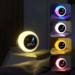 Despierta a la Aventura: Reloj Despertador Infantil con Luz de Amanecer y Bluetooth [Marca Genérica] Modelo X500 - Simulación de Amanecer, Alarmas Dua