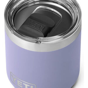 ___ Rambler Lowball Apilable 2.0 - Lila Cósmica | Vaso Térmico de Acero Inoxidable 10oz | Aislamiento al Vacío, Apilable, Apto para Lavavajillas | Per