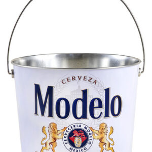 Cubeta para Bebidas Tin Box Co. Modelo 12L Blanca - Enfría y Transporta con Estilo: Ideal para Cervezas, Refrescos y Más - Asa Resistente, Diseño Eleg