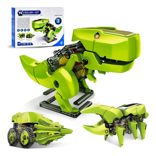 Juguete Solar De Insecto Biónico – Modelo Educativo Sin Baterías – Se Mueve Con Luz Solar – Estimula La Imaginación – Tamaño 7x6x2 Cm – Verde