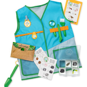 ¡Aventura Naturalista! Juego de Chaleco de Explorador Infantil Lets Explore de Melissa & Doug: 20 Piezas para Niños de 3-6 Años - Estimula la Curiosid