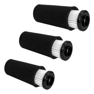 Optimiza la limpieza de tu hogar con el Paquete de 3 Filtros de Captura de Olores Dirt Devil F112: Compatibilidad Total y Aire Fresco Garantizado para