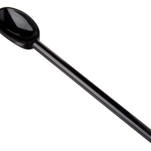 Cuchara Mezcladora Profesional Mercer Culinary Hell's Tools CN630 de 30 cm en Negro: Resistente al Calor, Ideal para Cocina y Hornear, Nylon de Calida