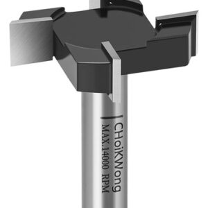 Fresa para Madera de Alto Rendimiento, Marca Genérica, Modelo XZ-25: Cortador de Superficie de 12mm con Diámetro de 25mm para Router CNC - Acabados Pr