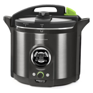 Conserva con Facilidad: Olla de Presión Eléctrica de Acero Inoxidable (11.4 Litros) - Marca: [Aquí va la marca del producto] - Modelo: [Aquí va el mod