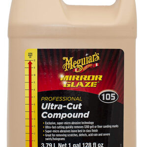 Meguiar's Ultra Compound M10501 - Pulimento de Corte Ultra Rápido 473ml: Elimina Rayones Profundos, Hologramas y Defectos, Acabado Profesional para Ca