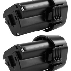 Paquete de 2 Baterías de Litio-Ion de Alto Rendimiento 3500mAh 10.8V para Herramientas MAKITA | Modelos BL1013, BL1014, DF030D, DF330D | Mayor Duració