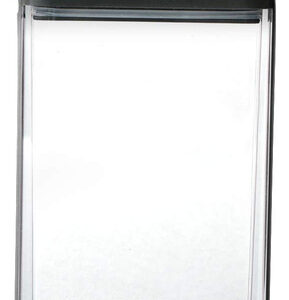 Frasco Discreto Antiderrame para Líquidos MEGACENTRAL H4-20538T - 207ml, Color Negro/Gris, Plástico Tritan, Perfecto para Eventos y Discreto - Resiste